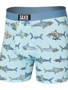 SAXX ULTRA Boxer Briefs with Fly “Pool Sharks"